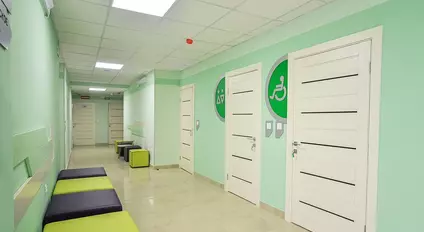 коридор клиники